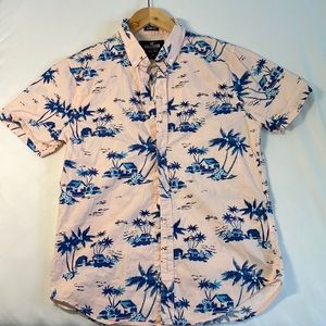 Hollister floral casual button up/ button down XS